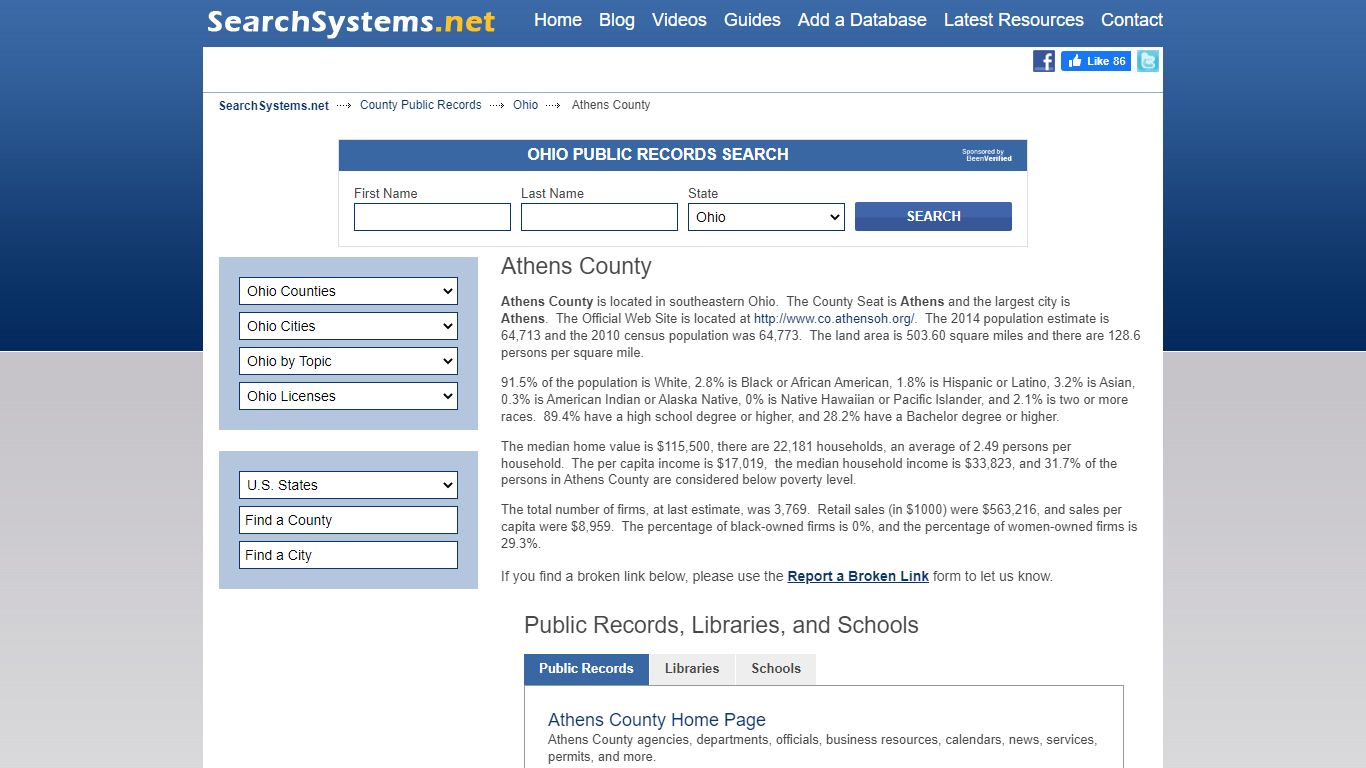 Athens County Criminal and Public Records